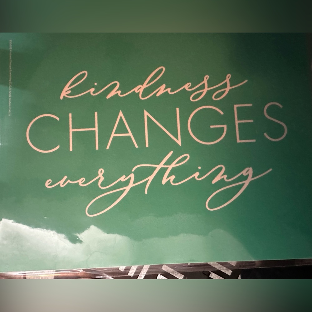 Chalk Couture Reusable Transfer NIP - Kindness Changes Everything.